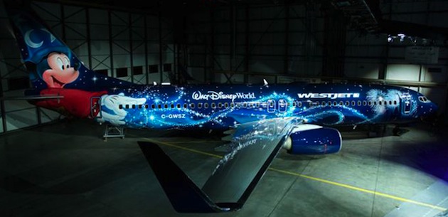 WestJet-Magic-Plane-Mickey-Mouse-